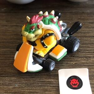 Super Mario Brothers: Bowser metal mini surprise go cart race car